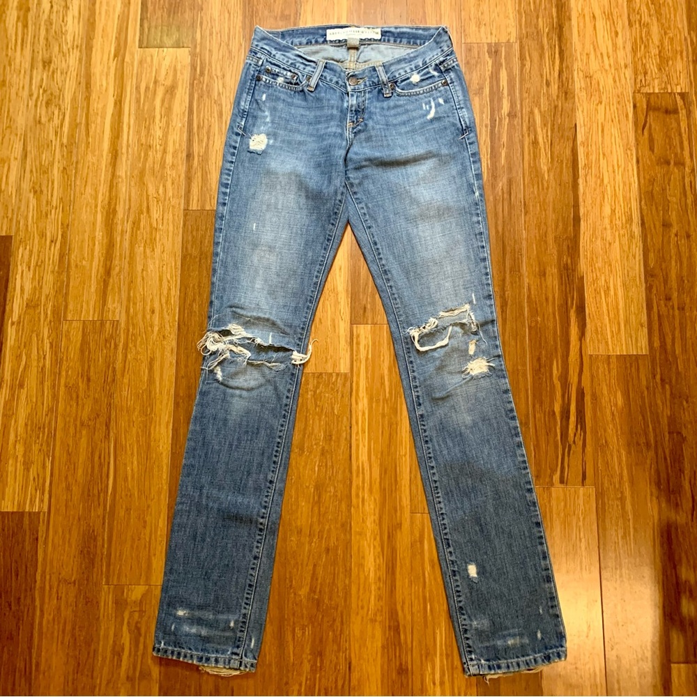 Vintage Abercrombie & Fitch Madison Distressed Low Rise Jean
